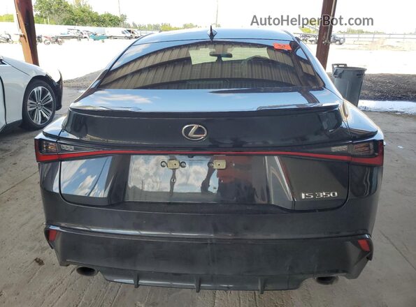 JTHBZ1B25R5080879 2024 LEXUS IS Black Widok z tyłu