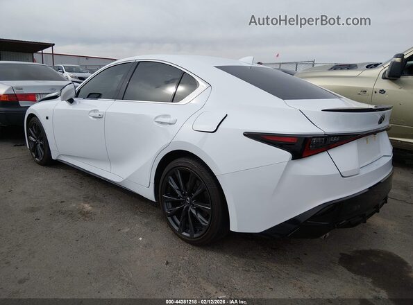 JTHBZ1B27S5083157 2025 LEXUS IS 350 Белый Задняя левая четверть