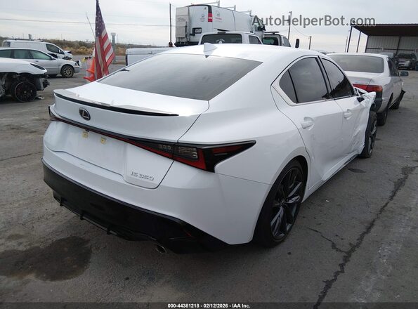 JTHBZ1B27S5083157 2025 LEXUS IS 350 Белый Задняя правая четверть