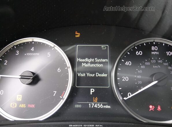JTHBZ1B27S5083157 2025 LEXUS IS 350 Белый 