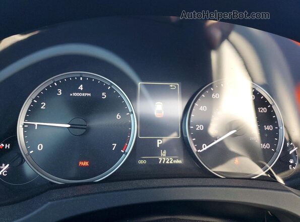 JTHBZ1B27S5087001 2025 LEXUS IS Синий Вид щитка приборов