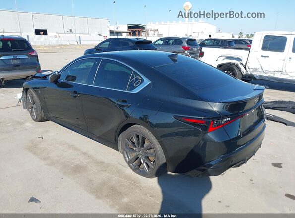 JTHBZ1B28R5075465 2024 LEXUS IS 350 Черный Задняя левая четверть