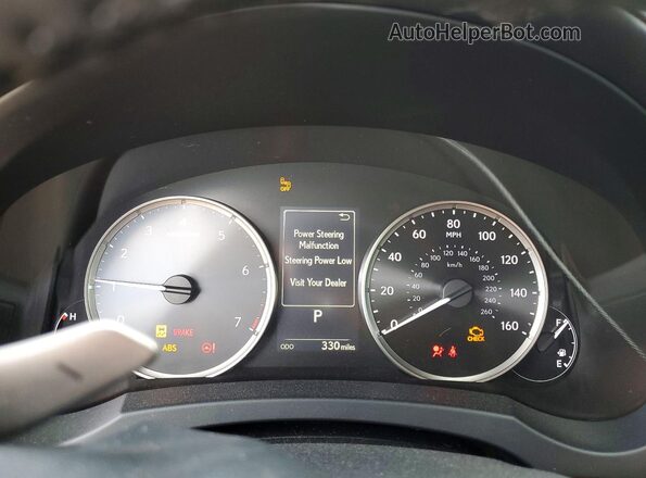 JTHBZ1B28S5091199 2025 LEXUS IS Серебряный Вид щитка приборов