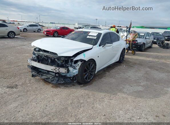 JTHBZ1B29P5063046 2023 LEXUS IS 350 Белый Передняя левая четверть