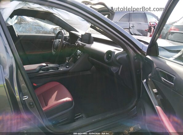 JTHBZ1B29R5081680 2024 LEXUS IS 350 Gray Widok wnętrza z przodu
