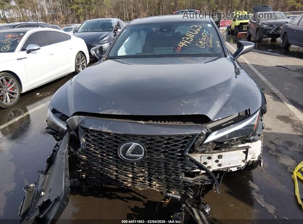 JTHBZ1B29R5081680 2024 LEXUS IS 350 Gray Widok zestawu wskaźników