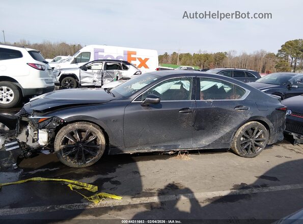 JTHBZ1B29R5081680 2024 LEXUS IS 350 Gray Widok wnętrza 360 stopni
