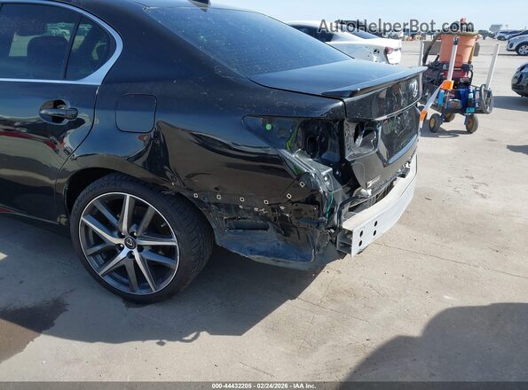 JTHBZ1BL1JA015712 2018 LEXUS GS 350 Черный Вид спереди