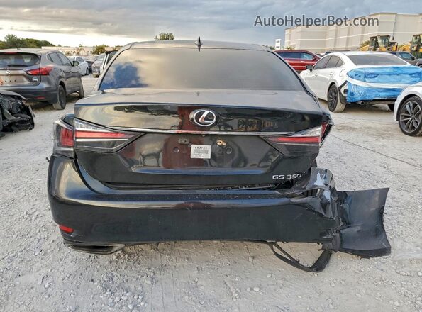 JTHBZ1BL2JA013872 2018 LEXUS GS Черный Вид сзади