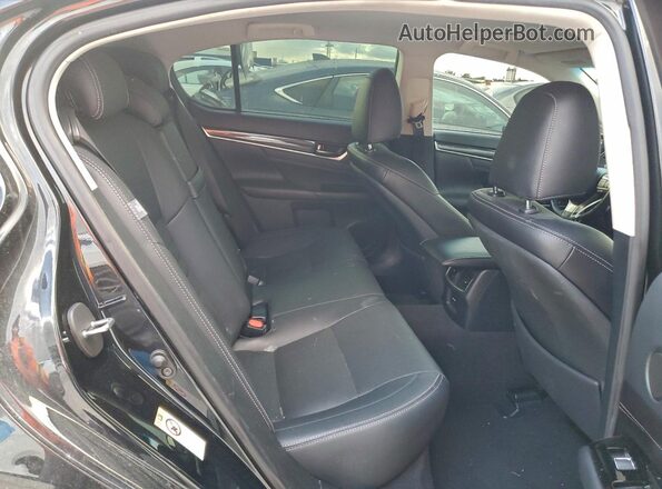 JTHBZ1BL2JA013872 2018 LEXUS GS Черный Вид задних сидений
