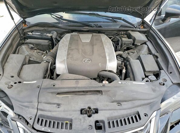 JTHBZ1BL2JA013872 2018 LEXUS GS Черный Вид задней части салона