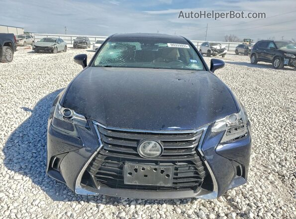 JTHBZ1BL2JA014701 2018 LEXUS GS Синий Вид спереди