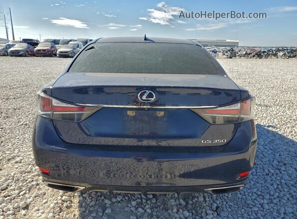 JTHBZ1BL2JA014701 2018 LEXUS GS Синий Вид сзади
