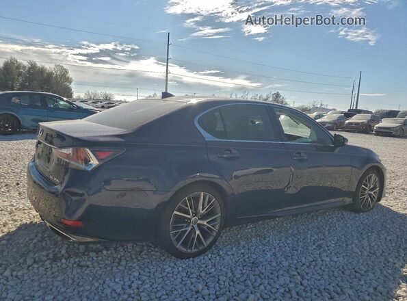 JTHBZ1BL2JA014701 2018 LEXUS GS Синий Задняя правая четверть