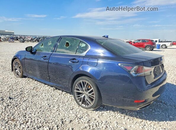 JTHBZ1BL2JA014701 2018 LEXUS GS Синий Задняя левая четверть