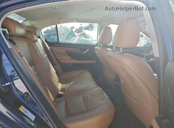 JTHBZ1BL2JA014701 2018 LEXUS GS Синий Вид задних сидений
