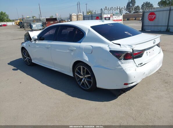 JTHBZ1BL4HA011230 2017 LEXUS GS 350 Белый Задняя левая четверть