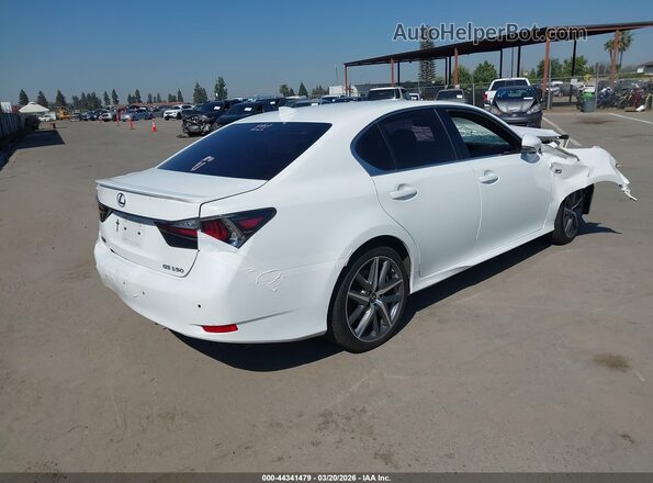 JTHBZ1BL4HA011230 2017 LEXUS GS 350 Белый Задняя правая четверть