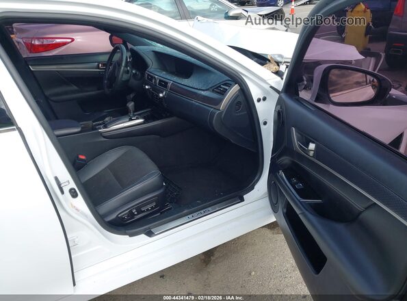 JTHBZ1BL4HA011230 2017 LEXUS GS 350 Белый Вид салона спереди