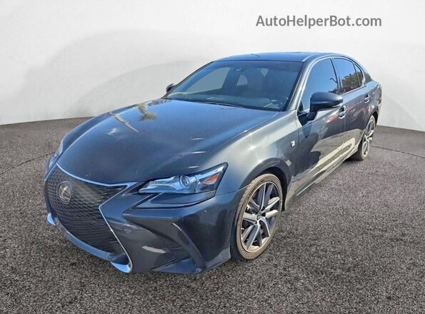 JTHBZ1BL5KA016976 2019 LEXUS GS Gray უკანა მარჯვენა