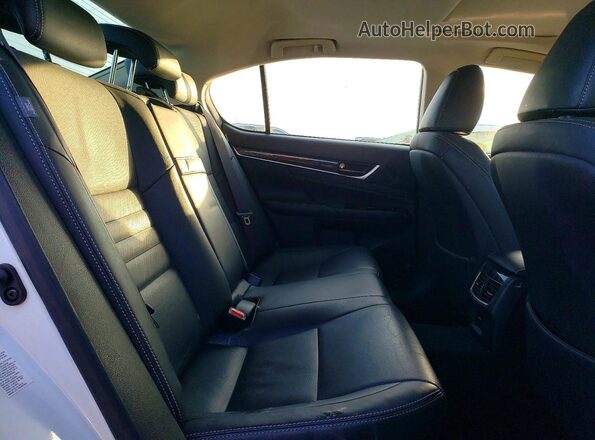 JTHBZ1BL7GA002066 2016 LEXUS GS White Vista de los asientos traseros