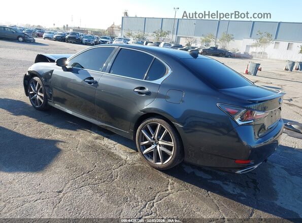 JTHBZ1BL7HA008743 2017 LEXUS GS 350 Серый Задняя левая четверть