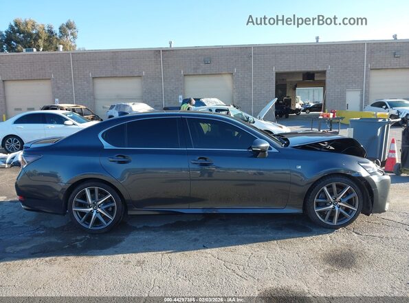 JTHBZ1BL7HA008743 2017 LEXUS GS 350 Серый Вид задней части салона