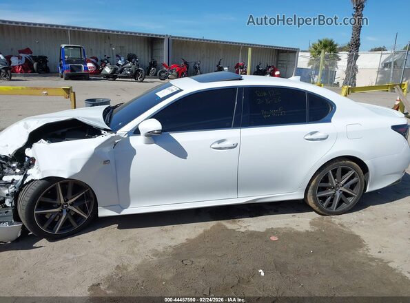 JTHBZ1BL7JA016122 2018 LEXUS GS 350 Белый Панорамный вид салона 360°