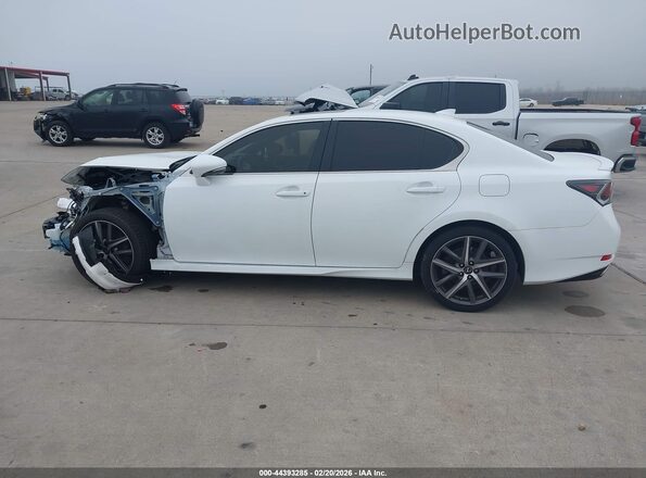 JTHBZ1BL7KA017580 2019 LEXUS GS 350 White სალონის 360-გრადუსიანი ხედი
