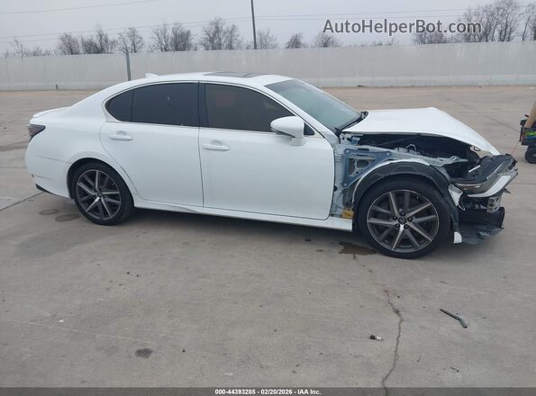 JTHBZ1BL7KA017580 2019 LEXUS GS 350 White უკანა სალონის ხედი