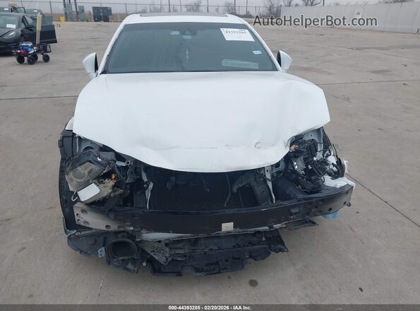 JTHBZ1BL7KA017580 2019 LEXUS GS 350 White ხელსაწყოთა პანელის ხედი