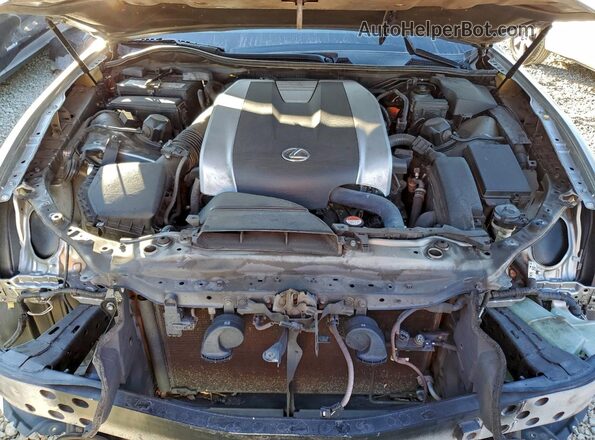 JTHBZ1BL8GA001380 2016 LEXUS GS Серебряный Вид задней части салона