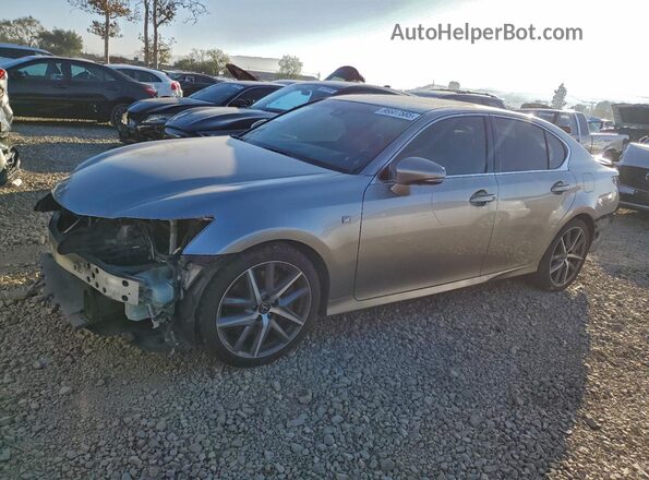 JTHBZ1BL8GA001380 2016 LEXUS GS Серебряный Передняя левая четверть