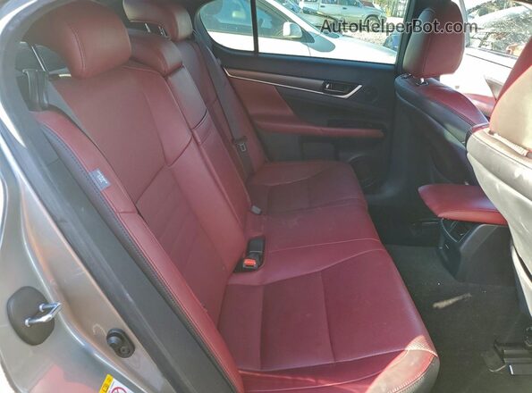 JTHBZ1BL8GA001380 2016 LEXUS GS Серебряный Вид задних сидений