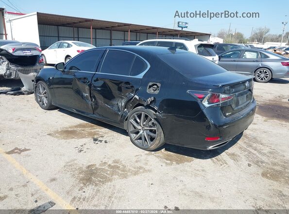 JTHBZ1BL9GA000383 2016 LEXUS GS 350 Черный Задняя левая четверть