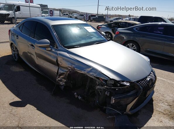 JTHBZ1D28J5032309 2018 LEXUS IS 350 Silver Передня права чверть