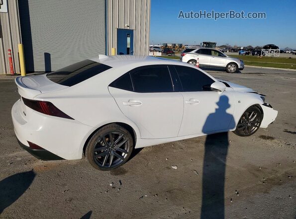 JTHBZ1D29J5033534 2018 LEXUS IS Белый Задняя правая четверть