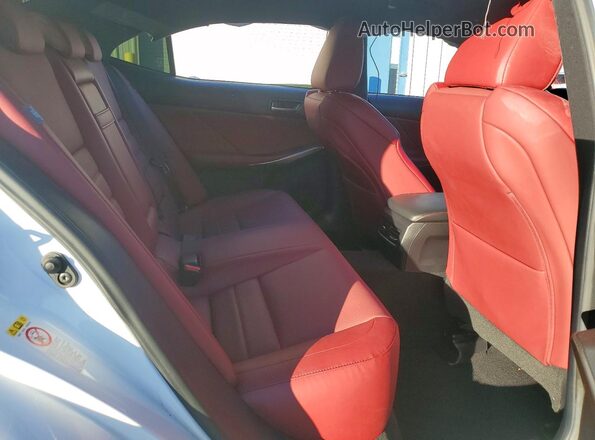 JTHBZ1D29J5033534 2018 LEXUS IS Белый Вид задних сидений