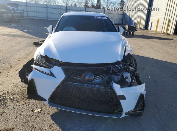 JTHBZ1D29J5033534 2018 LEXUS IS Белый Вид спереди