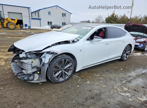 JTHC51FF4K5006811 2019 LEXUS LS Белый Передняя левая четверть