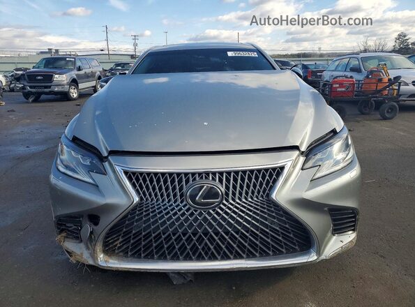 JTHC51FF7J5003643 2018 LEXUS LS Серебряный Вид спереди