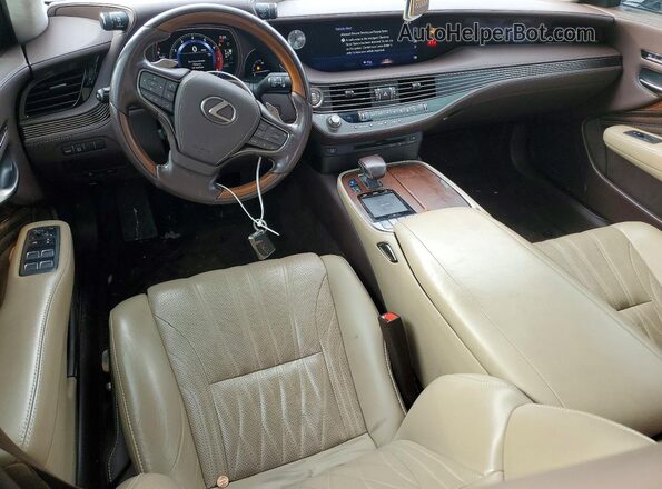 JTHC51FF8K5005886 2019 LEXUS LS Белый Вид панели приборов