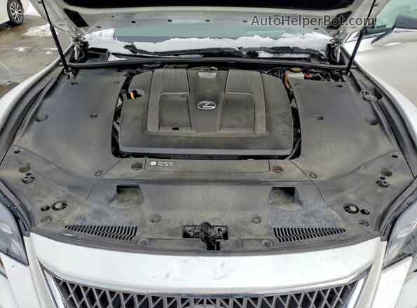 JTHC51FF8K5005886 2019 LEXUS LS Белый Вид задней части салона