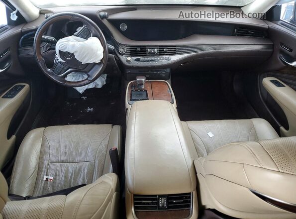 JTHC51FF9K5005511 2019 LEXUS LS Белый Вид панели приборов