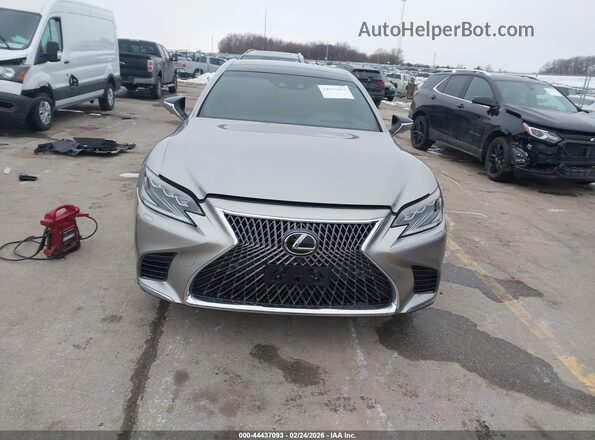 JTHC5LFF4J5001196 2018 LEXUS LS 500 Серебряный Вид спереди