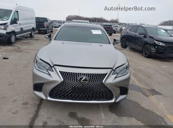 JTHC5LFF4J5001196 2018 LEXUS LS 500 Серебряный Вид щитка приборов