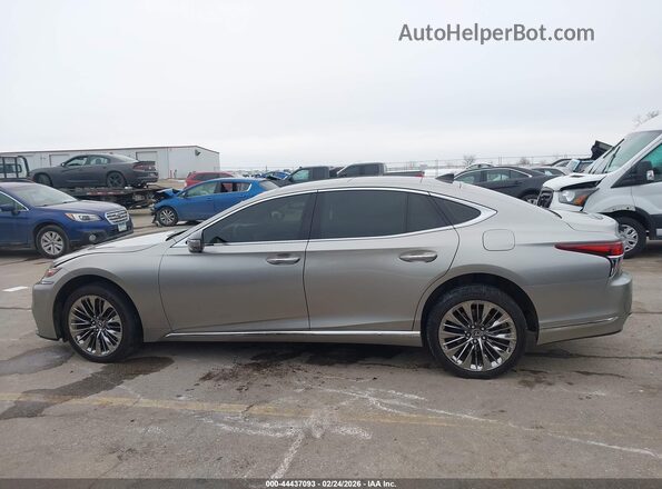 JTHC5LFF4J5001196 2018 LEXUS LS 500 Серебряный Панорамный вид салона 360°