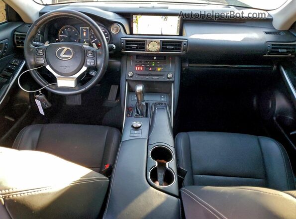 JTHC81D20K5036718 2019 LEXUS IS Белый Вид панели приборов