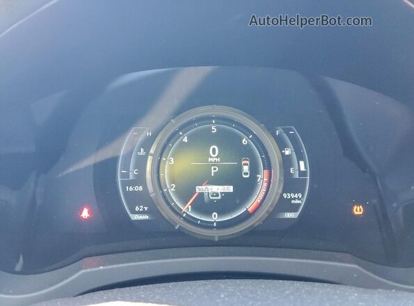 JTHC81D24K5040061 2019 LEXUS IS Черный Вид щитка приборов