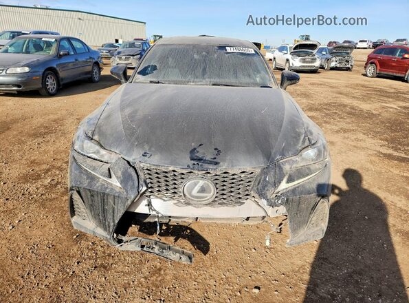 JTHC81D27J5031692 2018 LEXUS IS Черный Вид спереди